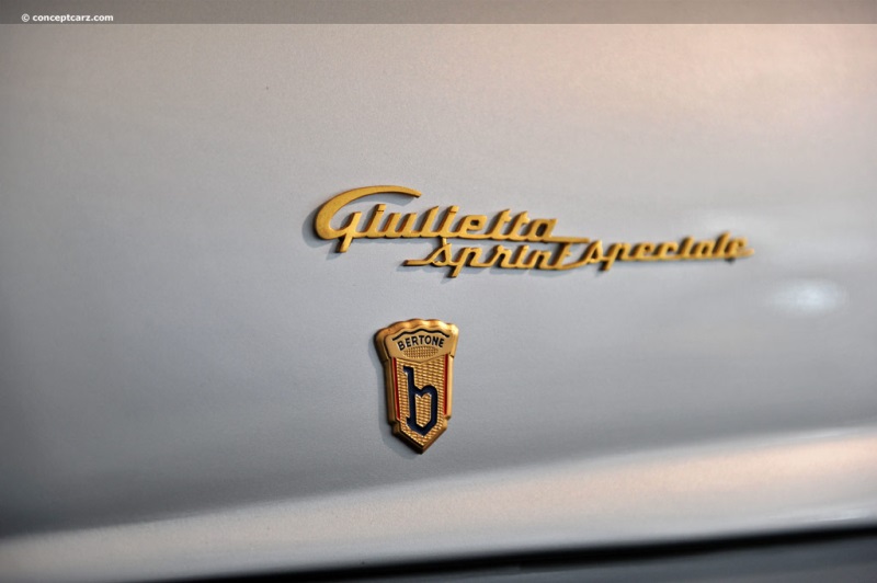 1960 Alfa Romeo Giulietta Sprint Speciale vehicle information